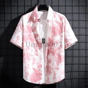 アロハシャツ メンズ 柄シャツ 半袖シャツ ト...の詳細画像1