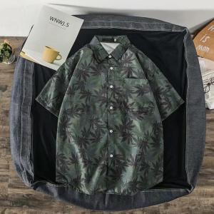 アロハシャツ メンズ トップス シャツ 半袖シ...の詳細画像2