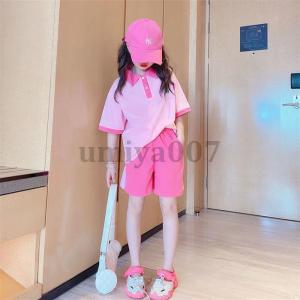 子供服 セットアップ キッズ 半袖 女の子 ブ...の詳細画像2