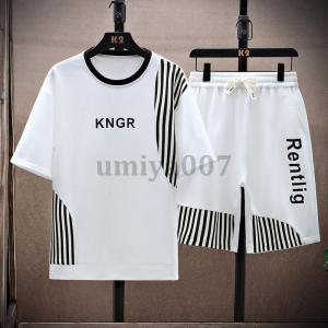 半袖 Tシャツ メンズ セット 上下 ショート...の詳細画像1