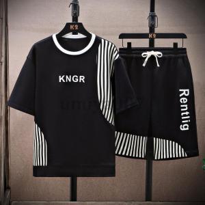 半袖 Tシャツ メンズ セット 上下 ショート...の詳細画像2