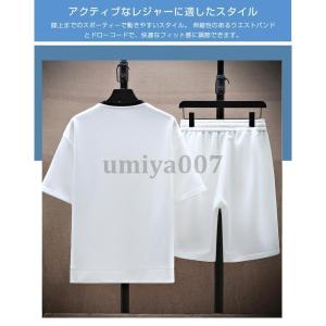 半袖 Tシャツ メンズ セット 上下 ショート...の詳細画像5