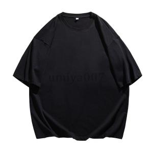 シャツ 半袖 メンズ 綿100% 無地 トップ...の詳細画像3