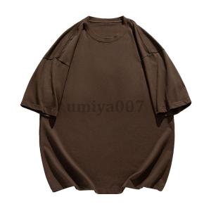 シャツ 半袖 メンズ 綿100% 無地 トップ...の詳細画像4