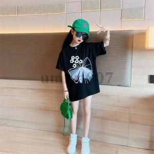 Tシャツ 女の子 トップス ブラウス キッズ ...の詳細画像2