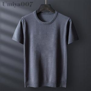 半袖ニット サマーニット メンズ トップス 春...の詳細画像4
