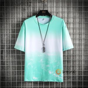 Tシャツ グラデーションtシャツ メンズ 半袖...の詳細画像5