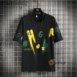 夏Tシャツ 半袖 メンズ Tシャツ 夏服 ティ...の詳細画像4