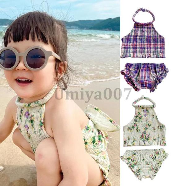 ベビースイムウェア 水着 ベビー キッズ 子供水着 女の子 80/90/100/110/120/13...