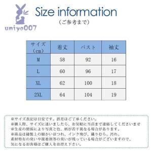 Tシャツ 半袖 レディース カットソー ゆった...の詳細画像5