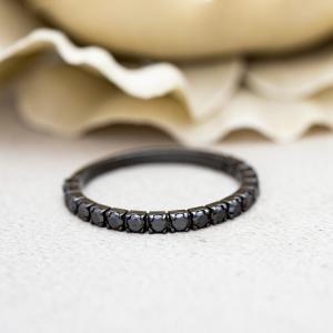 限定受注 指輪 エタニティリング ハロウィンカラー PT900・K18・K 10 