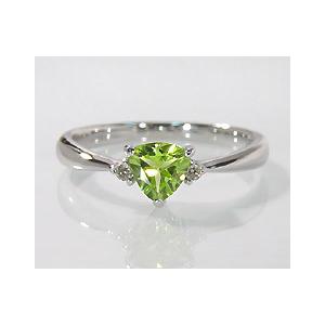 SV925 トリリアント ペリドット 指輪 リング アクセサリー クリスマス Xmas