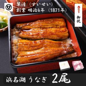 うなぎ 国産 蒲焼 2尾 浜名湖 鰻 父の日 母の日 お中元 贈答 のし 人気 美味しい 老舗  冷...