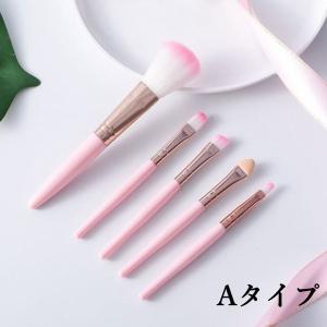 5点miniセット メイクブラシ つや肌ファン...の詳細画像2