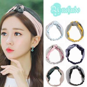 レディース 結びヘアバンド バックスキン ヘアメイク
