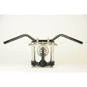 クローズバー　ブラック　22.2ｍｍ   アップバー　ハンドル　汎用　