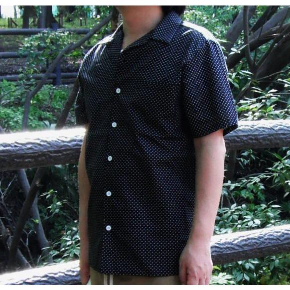 【手作りキット】シルキードットで作るメンズ半袖開襟シャツ