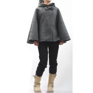 型紙/ぺプラムポンチョ（裏なし）大人婦人