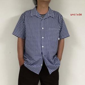 型紙/メンズ半袖開襟シャツ/紳士洋服のパターン