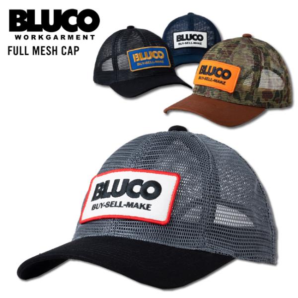 BLUCO ブルコ フルメッシュキャップ 1408 FULL MESH CAP BLUCO WORK...