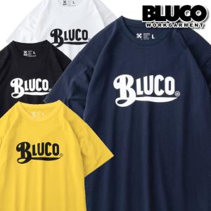 BLUCO ブルコ 半袖 Tシャツ 143-22-002 PRINT TEE -OLD LOGO- BLUCO WORK GARMENT ブルコワークガーメント レターパックライト発送なら送料無料｜EM UNDER THROW