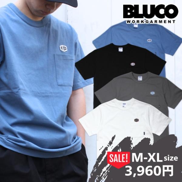 セール BLUCO ブルコ 半袖Tシャツ メンズ POCKET TEE -Hex- 153-22-0...