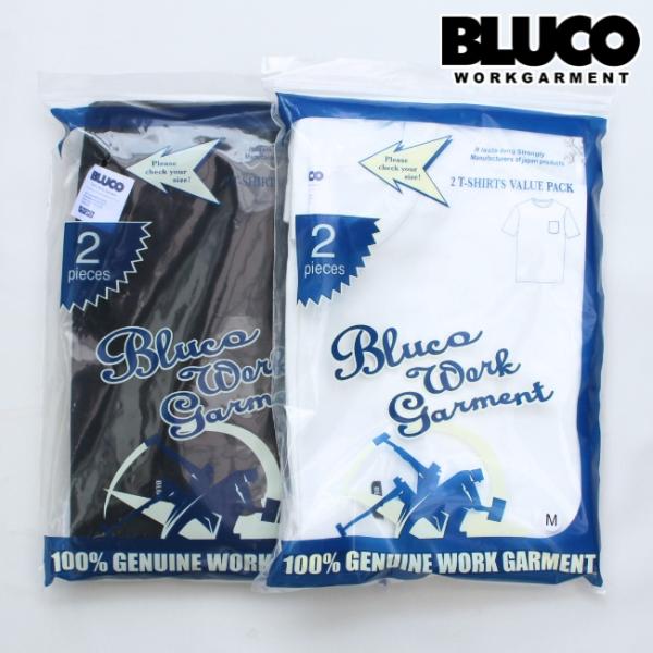 セール BLUCO ブルコ 半袖 Tシャツ 2-PACK POCKET TEE 153-22-014...
