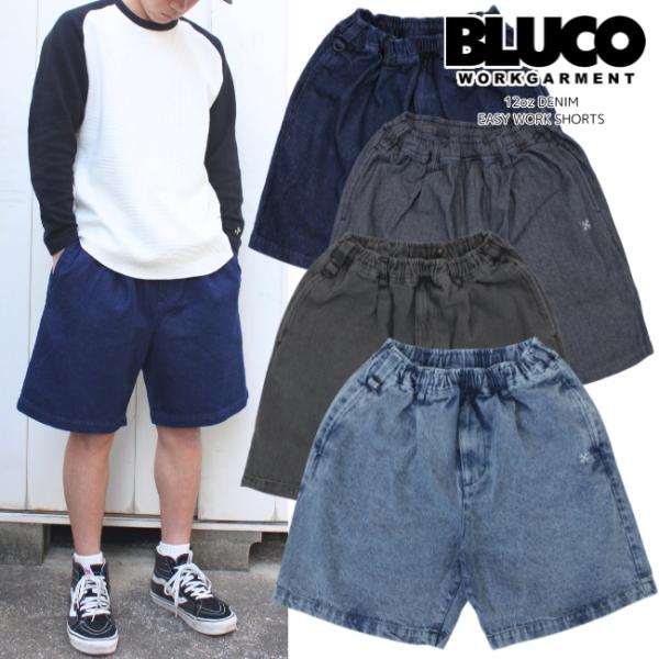 セール BLUCO ブルコ 12ozデニムイージーワークショーツ 153-45-004 メンズ デニ...