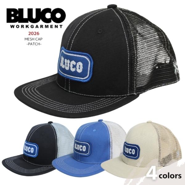 BLUCO ブルコ CAP メッシュキャップ メンズ -PATCH- 163-61-049 帽子 ス...