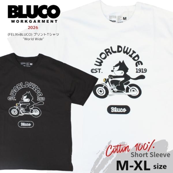 FELIX×BLUCO プリントTシャツ "World Wide" 164-22-049 フィリック...