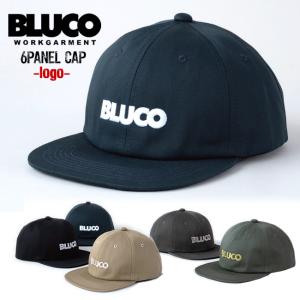 2022 BLUCO ブルコ 6パネルキャップ LOGO OL-213-022 6PANEL CAP メンズ 帽子