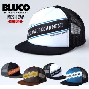 30％OFFセール 2022 BLUCO ブルコ メッシュキャップ OL-216-022 Diagonal MESH CAP メンズ 帽子