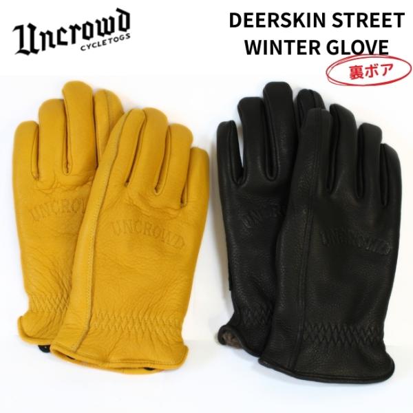 セール UNCROWD アンクラウド 防寒 ストリートウインターグローブ ライディンググローブ 24...