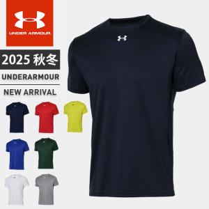 ネコポス アンダーアーマー メンズ レディース Tシャツ 半袖 丸首 UA チーム ショートスリーブ シャツ TEAM 1375588