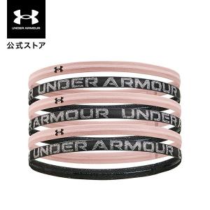 【50%OFF】公式 アンダーアーマー UNDER ARMOUR UA レディース トレーニング ミニヘッドバンド ヘザー 6本セット 1311044｜underarmour