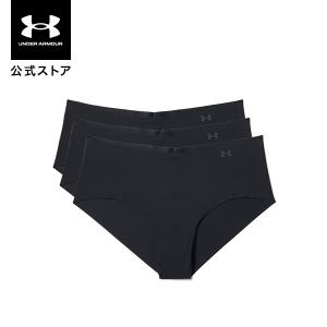 【30%OFF】公式 アンダーアーマー UNDER ARMOUR UA レディース トレーニング ピュアストレッチ ヒップスター 3枚セット 1325616｜underarmour