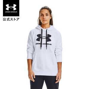 UAライバルフリース ロゴフーディー