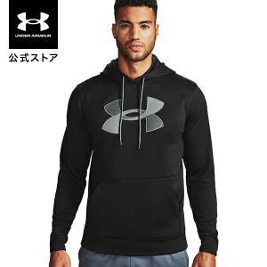 セール価格 公式 アンダーアーマー UNDER ARMOUR UAアーマーフリース フーディー ビッグロゴ トレーニング メンズ 1357085