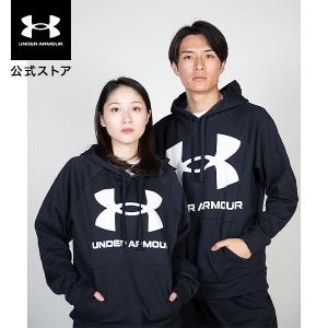 セール価格 公式 アンダーアーマー UNDER ARMOUR UAライバルフリース フーディー ビッグロゴ トレーニング メンズ 1357093