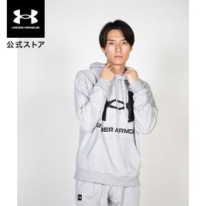 セール価格 公式 アンダーアーマー UNDER ARMOUR UAライバルフリース フーディー ビッグロゴ トレーニング メンズ 1357093