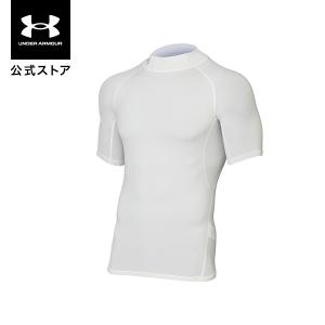 公式 アンダーアーマー UNDER ARMOUR UAヒートギアアーマー ショートスリーブ モック ...