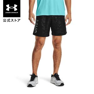 【30%OFF】公式 アンダーアーマー UNDER ARMOUR メンズ トレーニング ハーフパンツ UA ウーブン エンボス ショーツ ショートパンツ 半ズボン1361432｜underarmour