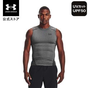 公式 アンダーアーマー UNDER ARMOUR メンズ トレーニング ベースレイヤー UA ヒートギアアーマー コンプレッション スリーブレス アンダーシャツ 1361522