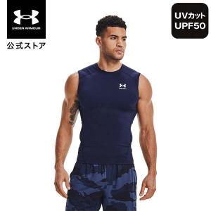 【30％OFF】公式 アンダーアーマー UNDER ARMOUR メンズ トレーニング ベースレイヤー UA ヒートギアアーマー コンプレッション スリーブレス シャツ