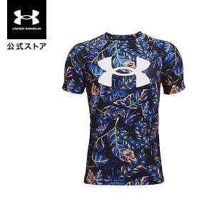 【50%OFF】公式 アンダーアーマー UNDER ARMOUR UA キッズ トレーニング テック ビッグロゴ プリント ショートスリーブ 1363278｜underarmour