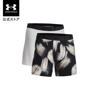 【40%OFF】公式 アンダーアーマー UNDER ARMOUR メンズ ライフスタイル ボクサーパンツ テック 6インチ ノベルティ アンダーウェア 2枚セット｜underarmour