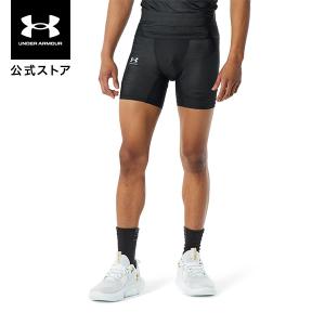 公式 アンダーアーマー UNDER ARMOUR メンズ バスケットボール ハーフタイツ UA アイ...