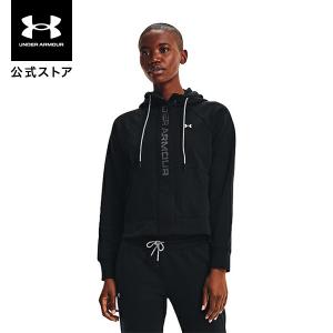 【50%OFF】公式 アンダーアーマー UNDER ARMOUR UAライバルフリース メッシュ フルジップ フーディー トレーニング レディース 1365845