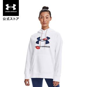 【アウトレット】公式 アンダーアーマー UNDER ARMOUR UAライバルフリース フーディー ファン トレーニング レディース 1366112