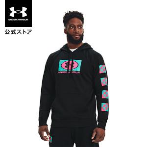 【アウトレット】公式 アンダーアーマー UNDER ARMOUR UAライバルフリース フーディー ジオメトリー トレーニング メンズ 1366436